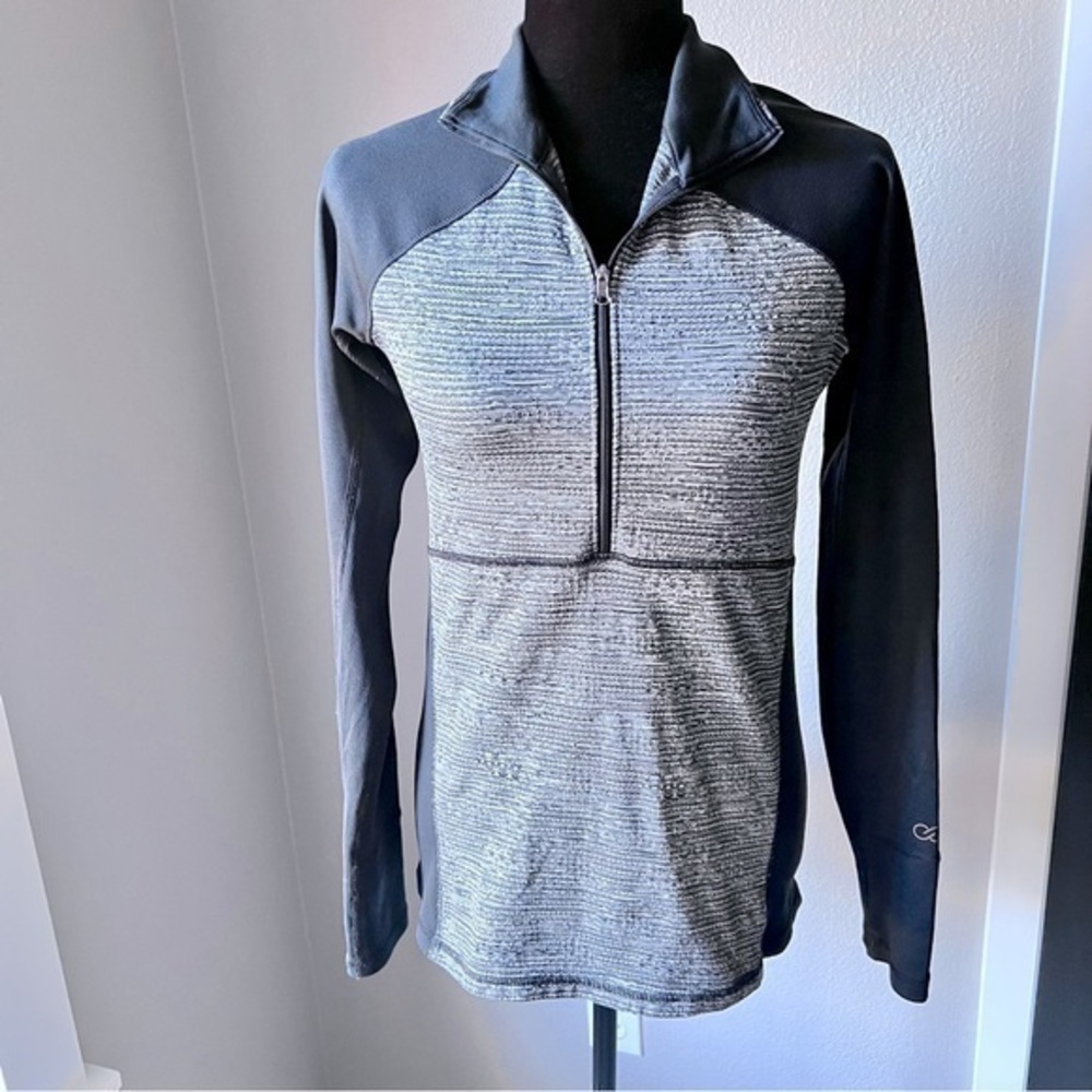 Calia Women’s size medium 1/4 zip fitted long sleeve top